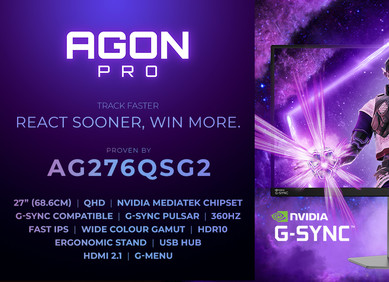 Novi monitor za kompetitivni gaming