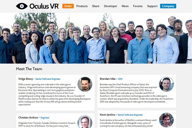 Oculus Rift: Nismo se htjeli prodati