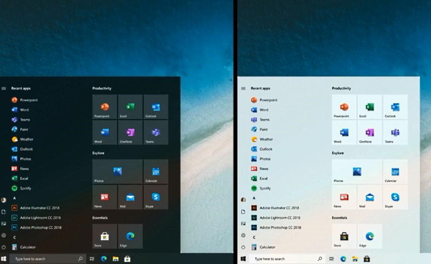 Ovo je novi Windows 10 Start izbornik