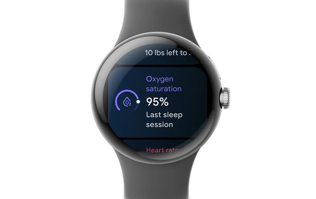 Pixel Watch mjeri zasićenost krvi kisikom u snu Pixel Watch mjeri zasićenost krvi kisikom u snu