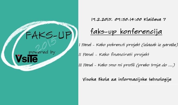 Poziv studentima na konferenciju Faks-up 2015 Poziv studentima na konferenciju Faks-up 2015