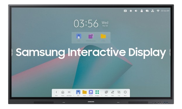Predstavljen novi Samsungov interaktivni zaslon Predstavljen novi Samsungov interaktivni zaslon