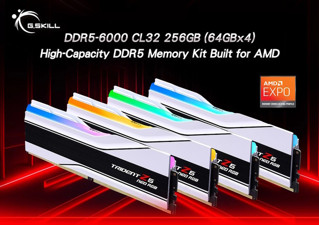 Prvi 256GB DDR5-6000 CL32 UDIMM memorijski komplet Prvi 256GB DDR5-6000 CL32 UDIMM memorijski komplet
