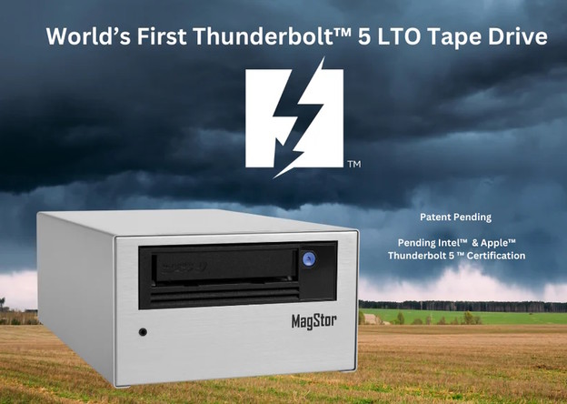 Prvi Thunderbolt 5 LTO pogon na svijetu Prvi Thunderbolt 5 LTO pogon na svijetu