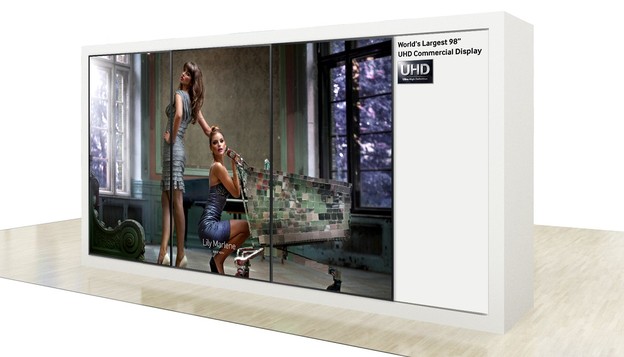 Samsung će prikazati 98-inčni UHD video zid Samsung će prikazati 98-inčni UHD video zid