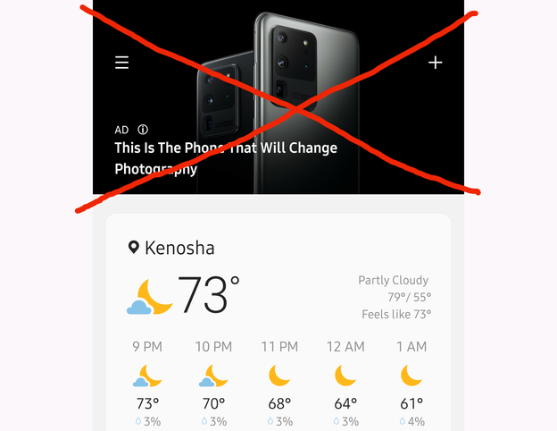 Samsung uklanja oglase iz svojih aplikacija