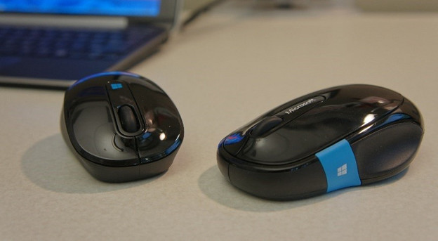 Start gumb na novim Microsoftovim Windows 8 miševima