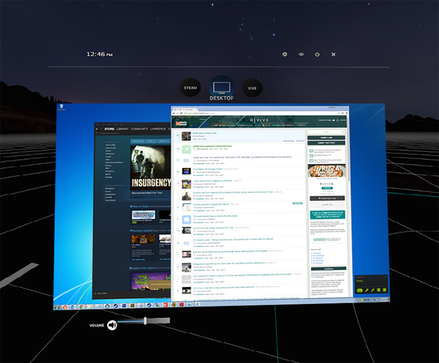 SteamVR stvara vaš desktop u virtualnoj stvarnosti
