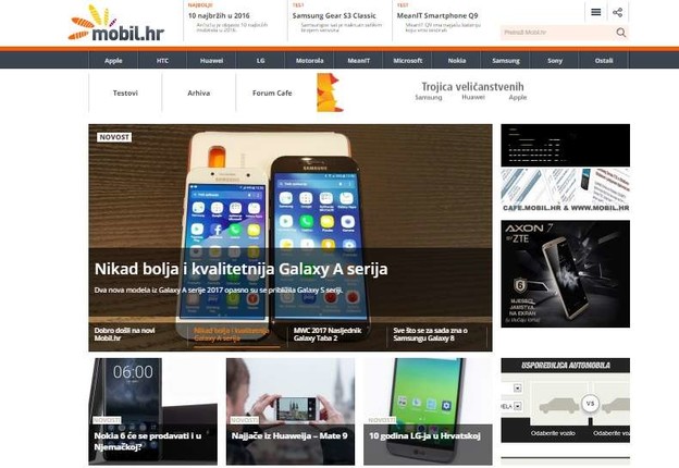 Sve o mobitelima na redizajniranom Mobilu Sve o mobitelima na redizajniranom Mobilu