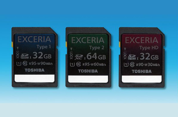 Toshiba predstavila najbrže SD kartice na svijetu EXCERIA