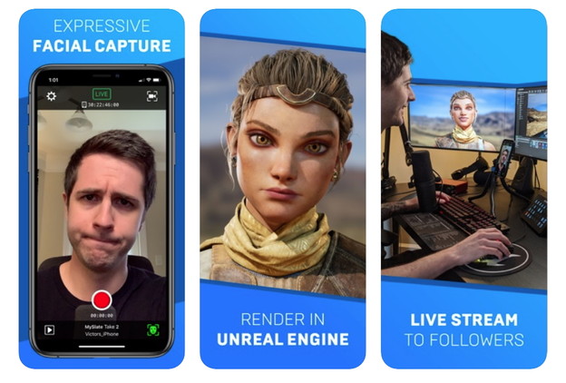 Unreal Engine snima facijalne izraze iOS aplikacijom