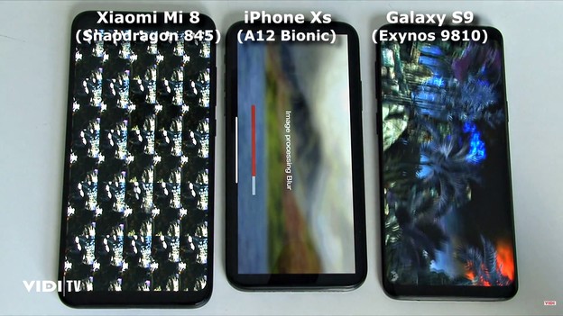 VIDEO: Galaxy S9 i Mi8 vs iPhone XS u Antutu benchmarku