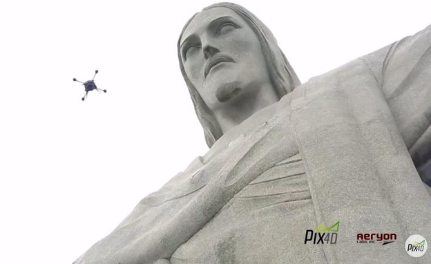 VIDEO: Kip Krista Iskupitelja 3D skeniran droneovima