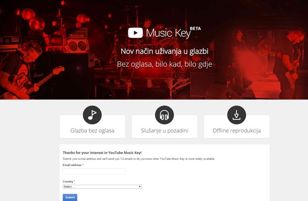 VIDEO: Kreće YouTube Music Key plaćeni servis VIDEO: Kreće YouTube Music Key plaćeni servis