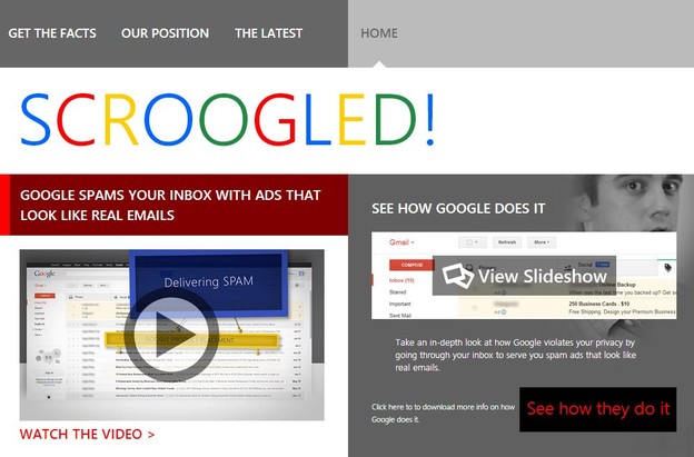 VIDEO: Microsoftova kampanja protiv Gmail spam oglasa VIDEO: Microsoftova kampanja protiv Gmail spam oglasa