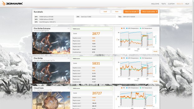 VIDEO: Novi 3DMark benchmark