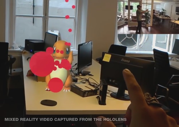 VIDEO: Pokemon GO je uz HoloLens jako cool VIDEO: Pokemon GO je uz HoloLens jako cool