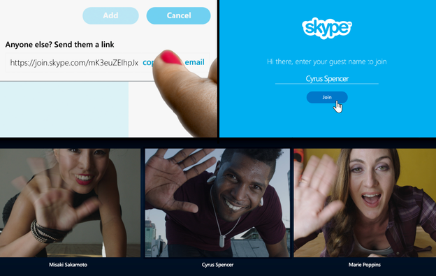 VIDEO: Pridružite se Skype chatu bez aplikacije