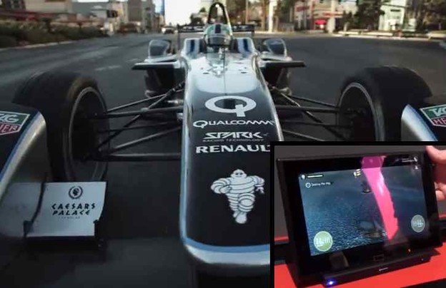 VIDEO: Qualcommov Snapdragon 805 tablet i Formula E VIDEO: Qualcommov Snapdragon 805 tablet i Formula E