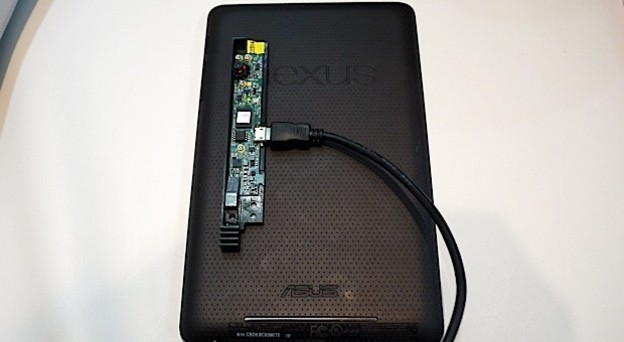 3D senzorski čip Capri na CES-u je bio ugrađen u Nexus 7 tablet