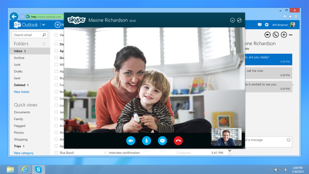 VIDEO: Skype pozivi direktno iz Outlook.com inboxa