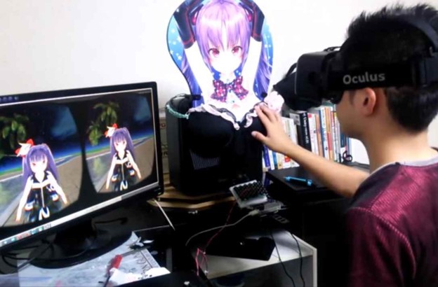 VIDEO: Umjetne grudi kao kontroler za VR igru VIDEO: Umjetne grudi kao kontroler za VR igru