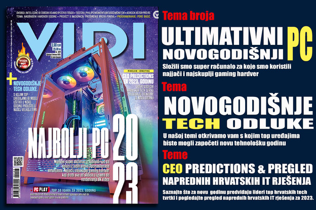 VIDI 322: Složili smo najbolji PC za 2023. godinu VIDI 322: Složili smo najbolji PC za 2023. godinu