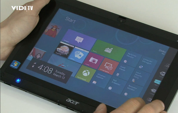 VidiLab video: Windows 8 na Acerovom tabletu