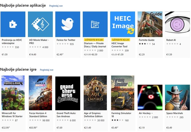 Više novca developerima koji rade softver za Microsoft Store Više novca developerima koji rade softver za Microsoft Store