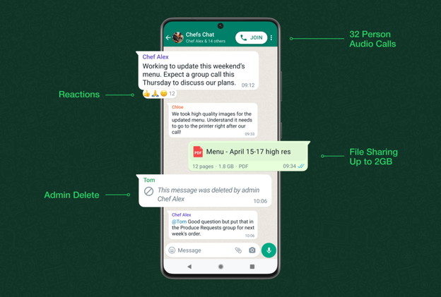 Whatsapp donosi brojne novosti Whatsapp donosi brojne novosti