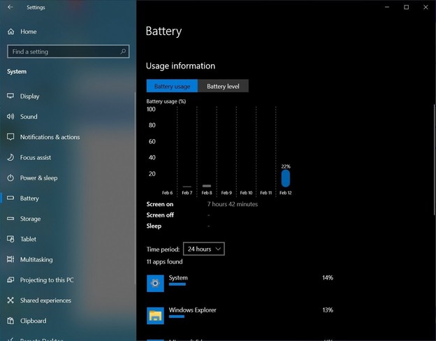 Windows 10 dobiva novi status baterije