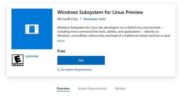 Windows Subsystem za Linux sada kao aplikacija Windows Subsystem za Linux sada kao aplikacija