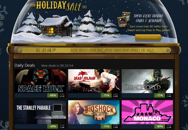 Zimska rasprodaja 2.000 Steam igara Zimska rasprodaja 2.000 Steam igara
