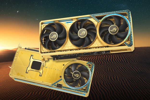 Zlatna RTX 5090 grafička za tržište Bliskog istoka Zlatna RTX 5090 grafička za tržište Bliskog istoka