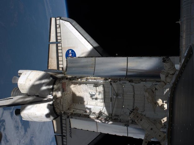 Endeavour na kraju svoje zadnje misije Endeavour na kraju svoje zadnje misije