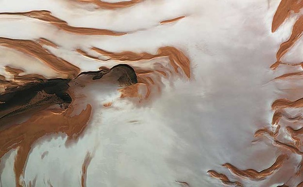 Ljeto na sjevernom polu Marsa