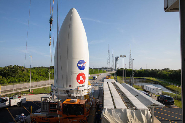Marsov rover Perseverance je u Atlas V raketi Marsov rover Perseverance je u Atlas V raketi