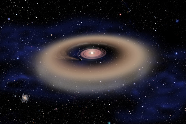 Odbačeni materijal masivne zvijezde formirao sunčev sustav