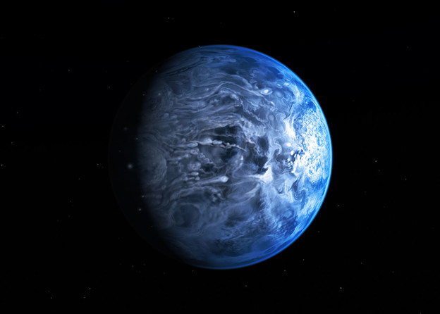 Pronađen planet azurno plave boje