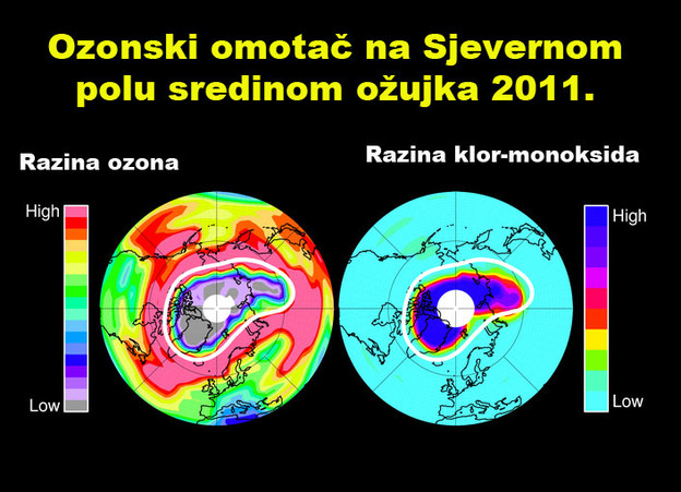 Razjašnjena ozonska rupa na Sjevernom polu Razjašnjena ozonska rupa na Sjevernom polu