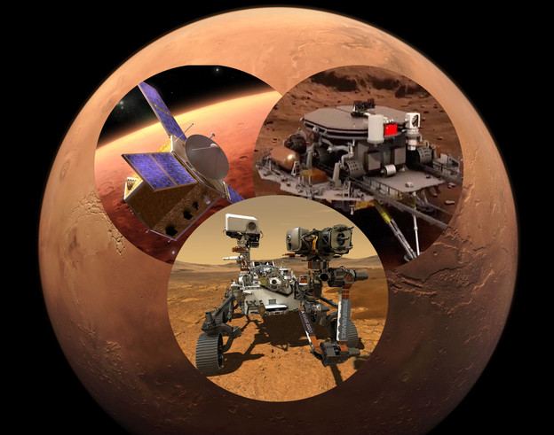 Tri zemlje kreću na Mars ovaj mjesec Tri zemlje kreću na Mars ovaj mjesec