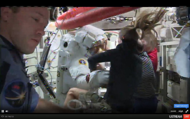 VIDEO: Astronaut se utapao u svojem odijelu VIDEO: Astronaut se utapao u svojem odijelu