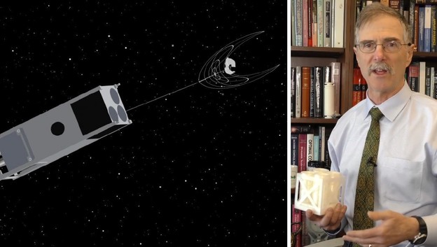 VIDEO: Mali satelit za čišćenje svemirskog otpada VIDEO: Mali satelit za čišćenje svemirskog otpada