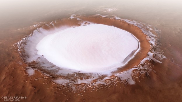Zimska čarolija na Marsu