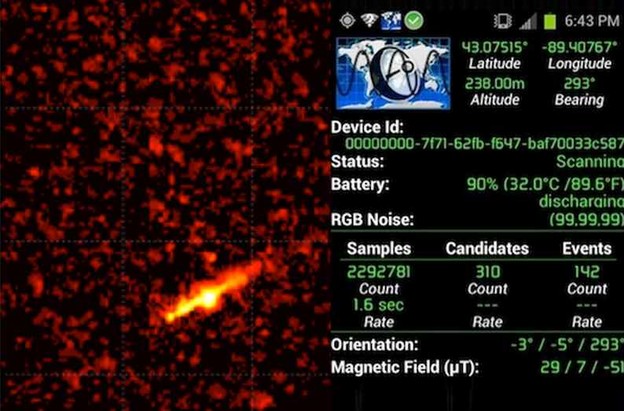 Android telefon kao detektor kozmičkog zračenja Android telefon kao detektor kozmičkog zračenja