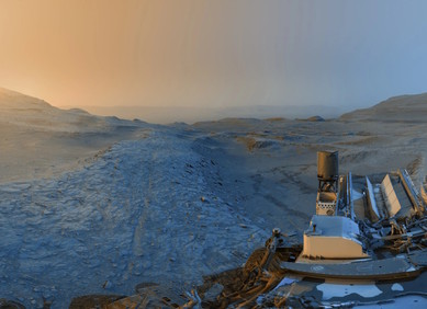 Curiosity šalje blagdansku razglednicu s Marsa