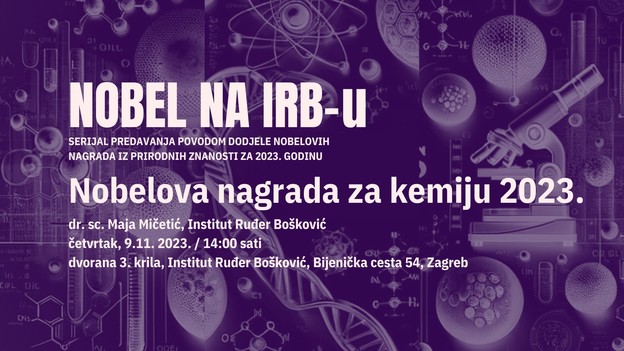 Dođite na predavanje o ovogodišnjem Nobelu za kemiju Dođite na predavanje o ovogodišnjem Nobelu za kemiju