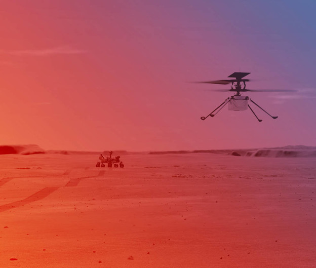 Ingenuity Mars helikopter sprema se poletjeti Ingenuity Mars helikopter sprema se poletjeti