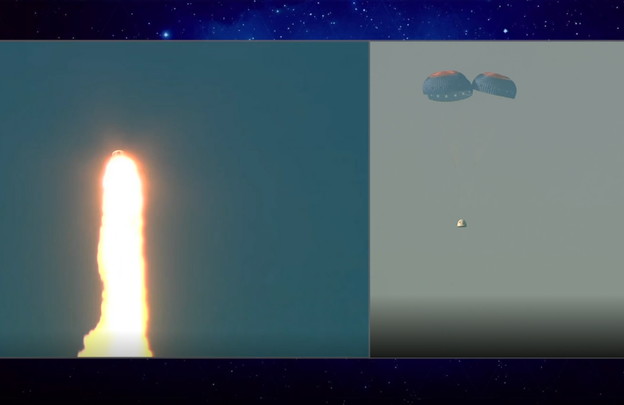 Kapsula za posadu sletjela neoštećena nakon kvara rakete Kapsula za posadu sletjela neoštećena nakon kvara rakete