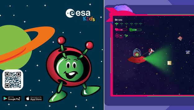 Lansirana svemirska aplikacija za djecu ESA Kids Lansirana svemirska aplikacija za djecu ESA Kids